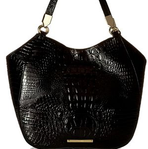 Gently Used Brahmin Black Marianna Tote